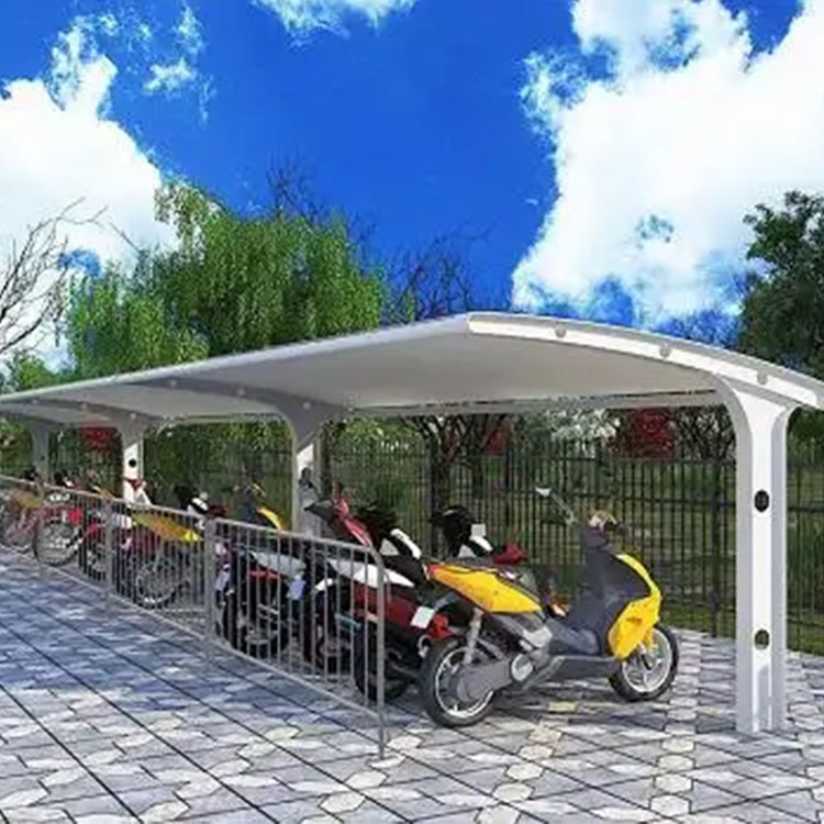 伊川县膜结构电动车棚